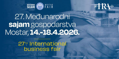 Pozivamo vas da nas posjetite na Mostarskom sajmu 14.4. - 18.4.2026.